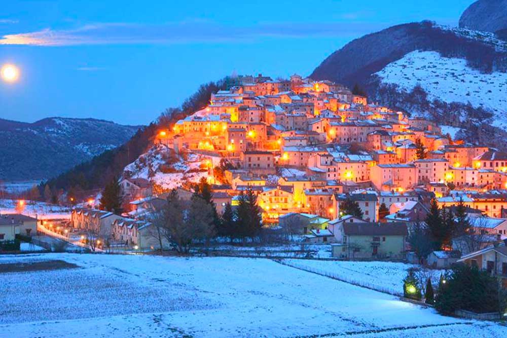 Paesaggio dell'Abruzzo, tra parchi naturali e Appennino